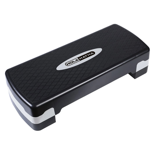 Aerobic Step Platform Exercise Fitness Equipment W/ Adjustable Height